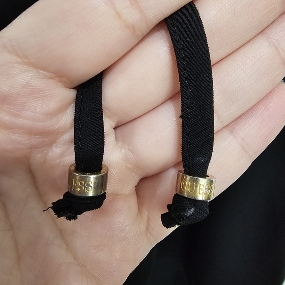 GUESS black drawstring dress - Picture 4 of 6